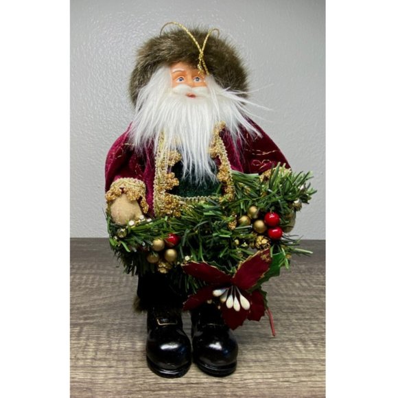 Home for the Holidays Visions of Santa Ornament 8" Christmas - New With Tag - Picture 12 of 12
